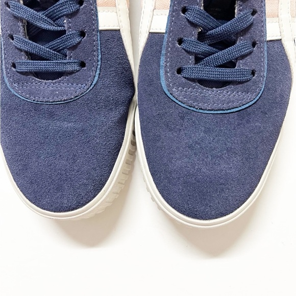 Onitsuka Tiger by Asics Womens Navy Pink White Delegation F Sneaker Size 11 - Picture 9 of 13